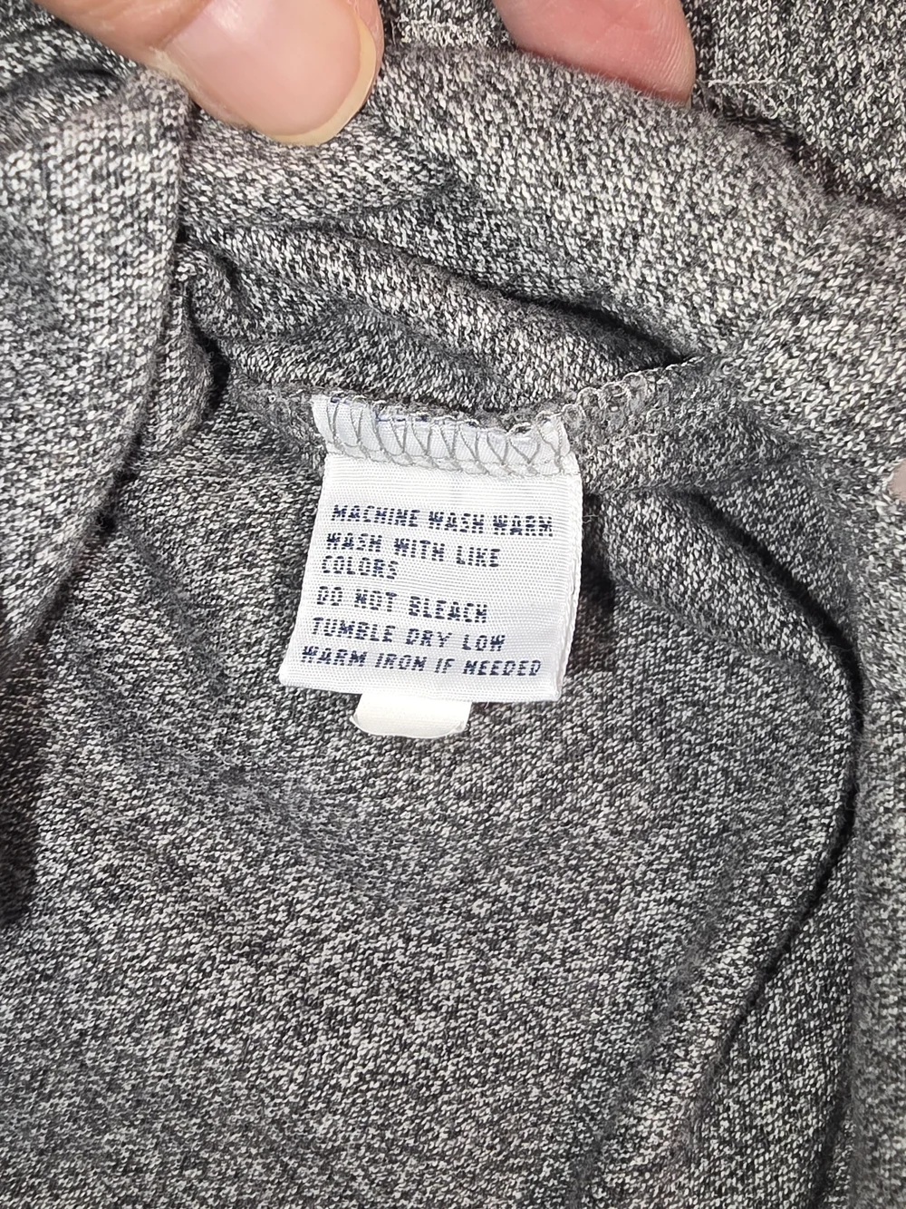Polo Ralph Lauren Mens Gray Polo Long Sleeve Gray Heather Retro  Size L